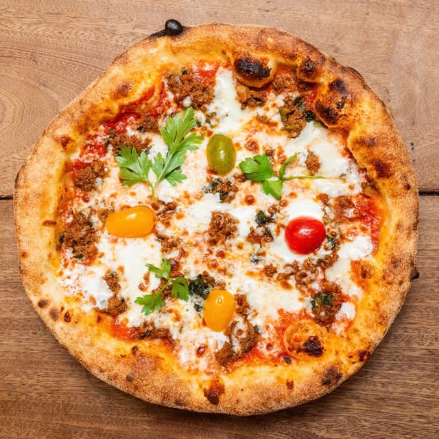 Lahmacun Pizza.