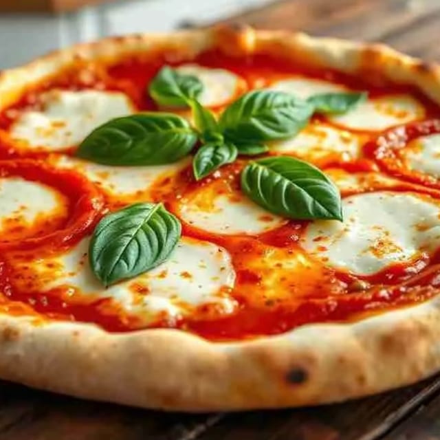 Classic Margherita (Vegan /GF Option is available).