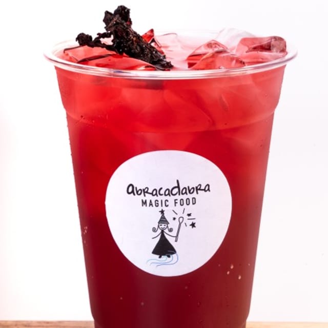 Hibuscus Lavender Ice Tea.