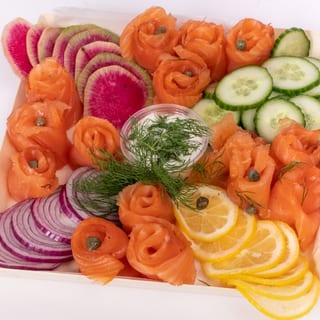 Smoked Wild Salmon Platter (15 Slices)