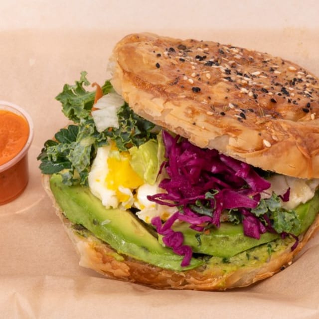 Borek Sandwich (Vegetarian).