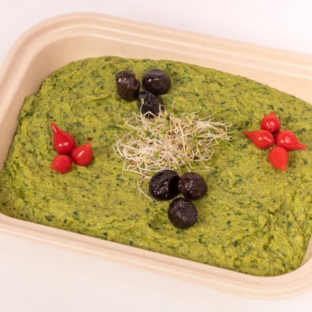 Green Hummus ( Vegan & Gluten Free).