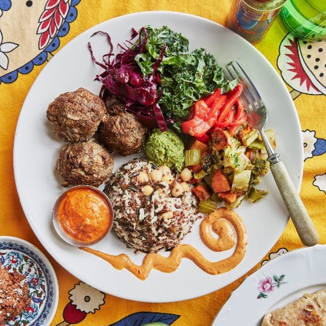 Organic Meatballs.