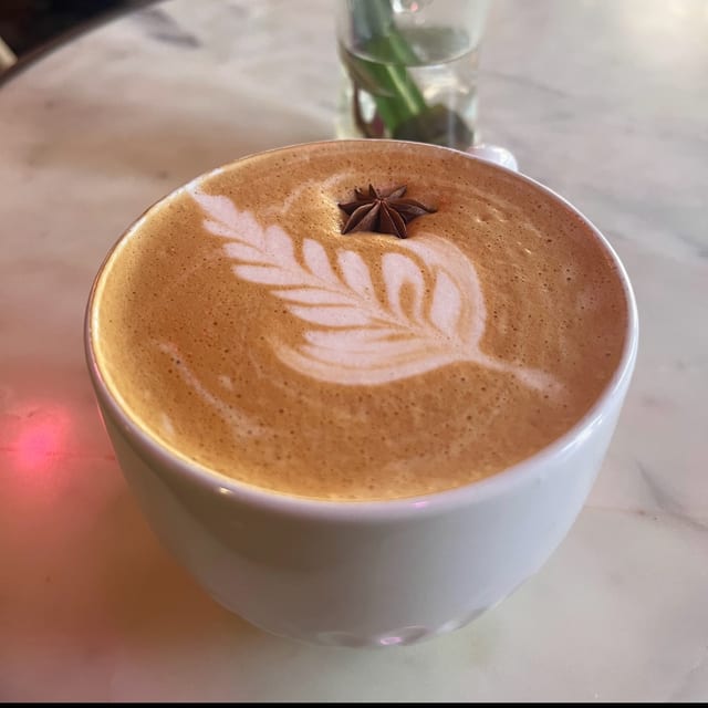 Persian Love Tea Latte.