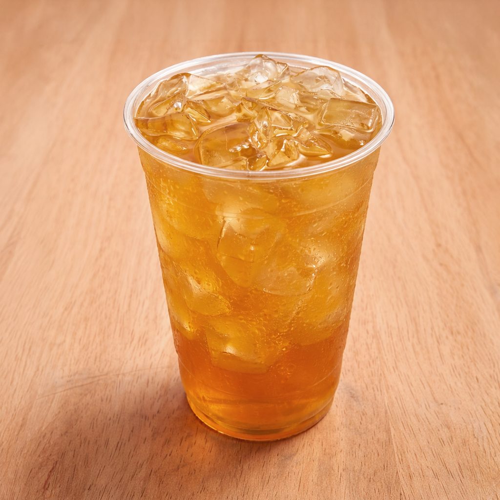 Yerba Mate & Ginger Ice Tea.