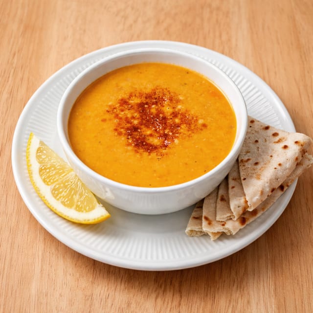 Red Lentil and Vegetable Soup (Vegan & Gluten Free).
